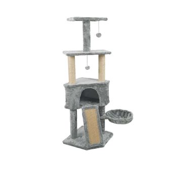 3 szintes macska mászóka - szürke