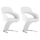 Emma étkezőszék, 2db-os - fehér