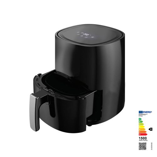 Meleglevegős sütő, air fryer, beépített ventilátorral 6L