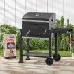 Faszenes multifunkciós  grillsütő oldalsó tálcával