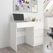 Íróasztal, fehér - 99x77x50cm