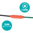 Kerti fűtőkábel növényekhez - 120W, 20m