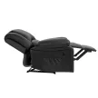 Masszázsfotel - fekete