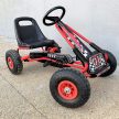 Pedálos gyerekgokart - piros