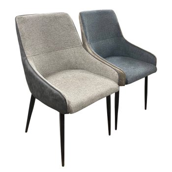   Teddy 2db-os szék fordított színekkel, bézs-szürke/szürke-bézs