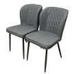 Leo étkezőszék, 2 db-os - szürke