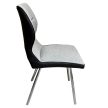 Lisa étkezőszék 2 db - szürke-fekete