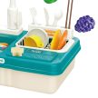 Játék mosogató 23 részes - türkiz