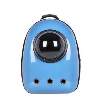 Kisállathordozó hátizsák - kék