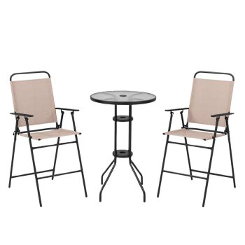 3 részes kültéri bárszett