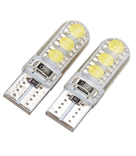 LED dióda T10 foglalathoz szilikon fehér - Exod T10 W
