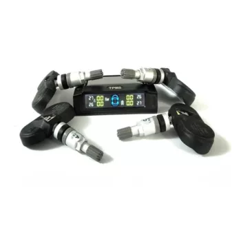   4 szenzoros TPMS szett, szolár panel kijelzős - SMP TPMS T83