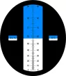 Kézi refraktométer - Cukoroldatok koncentrációjának mérésére - SMP RHB0-90