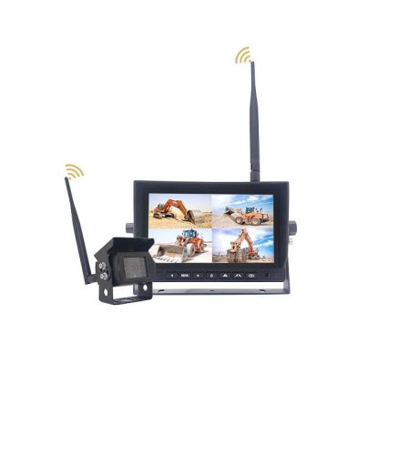4 csatornás vezeték nélküli kamera szett monitorral - SMP PZ607W