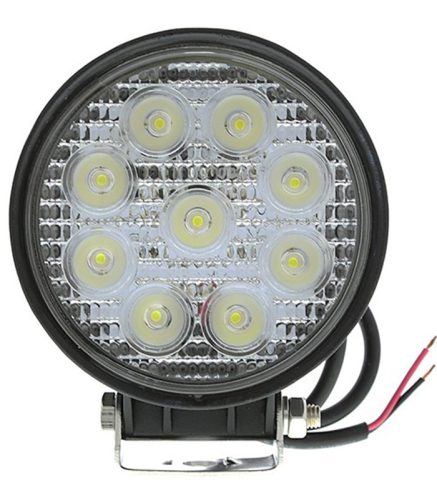 Off Road 9 LED-es kerek lámpa - SMP 27W SK - 1db