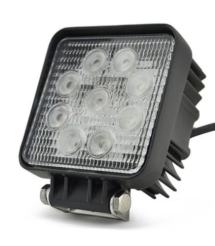 Off Road 9 LED-es szögletes lámpa - SMP 27W SN