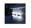 EXOD napelemes fali szolár lámpa - 4db - LK-6LED