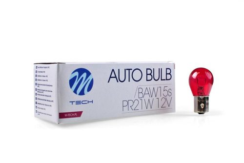 SMP BAW15S Tech Z96 halogén izzó - 12V/21W - piros - 1db