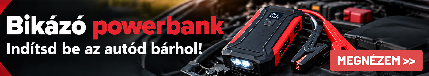 Bikázó, powerbank