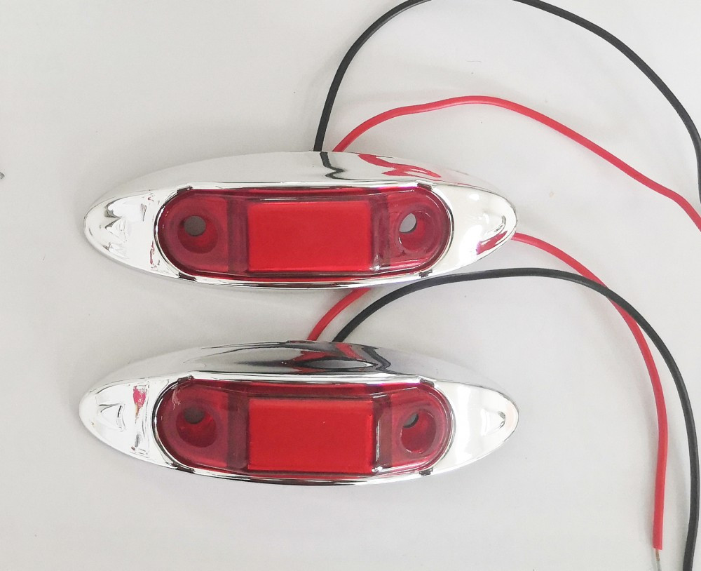 Image of 4 LED-es szélességjelző piros -12-24V - 1db