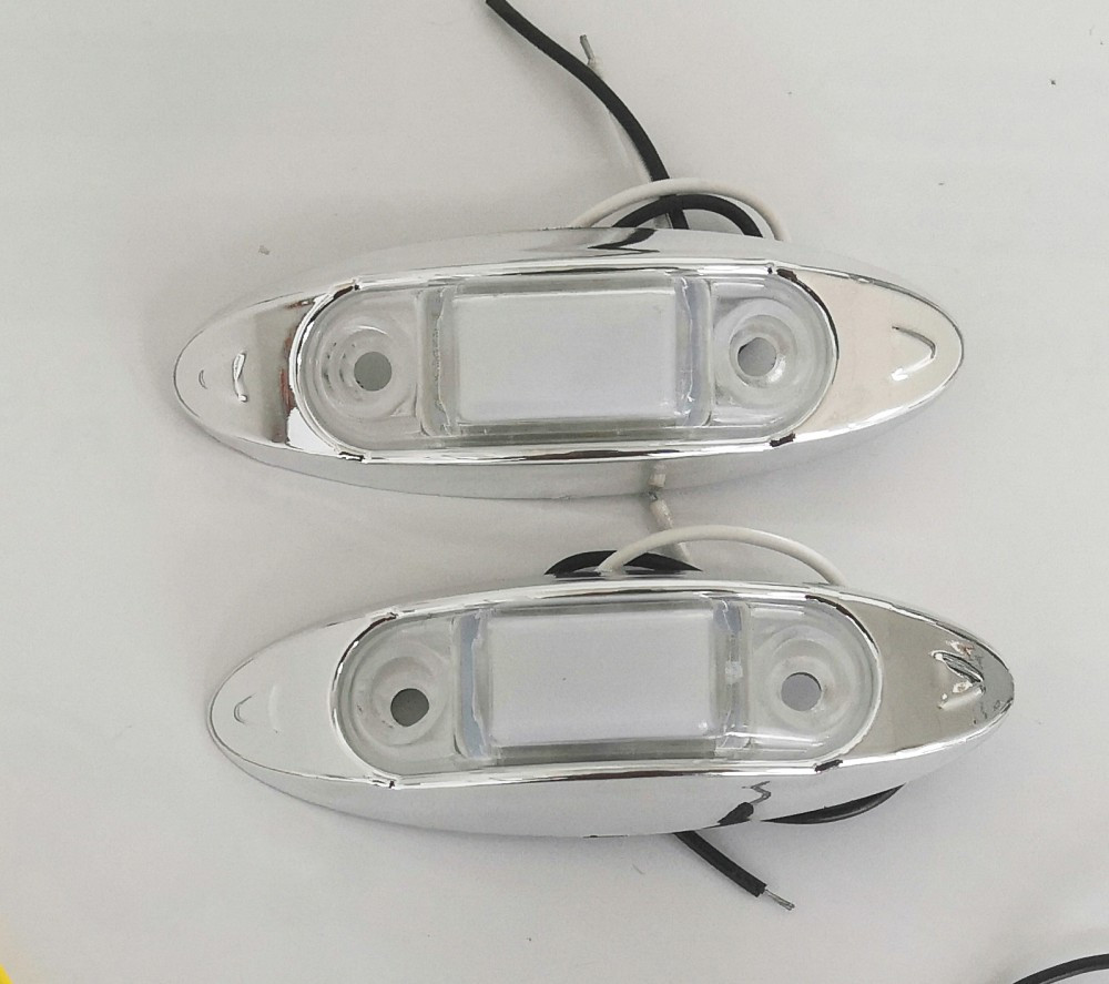 Image of 4 LED-es szélességjelző fehér -12-24V - 1db