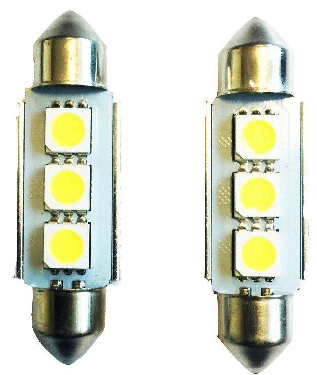 Image of 3SMD LED 36mm-es Szofita izzó - SMD-10X36-3SMD - párban