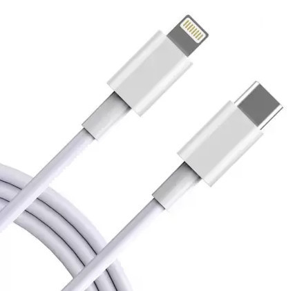 Image of Gyorstöltő adatkábel TYPE-C - Lightning - 5A 100W - 1m - C2CW