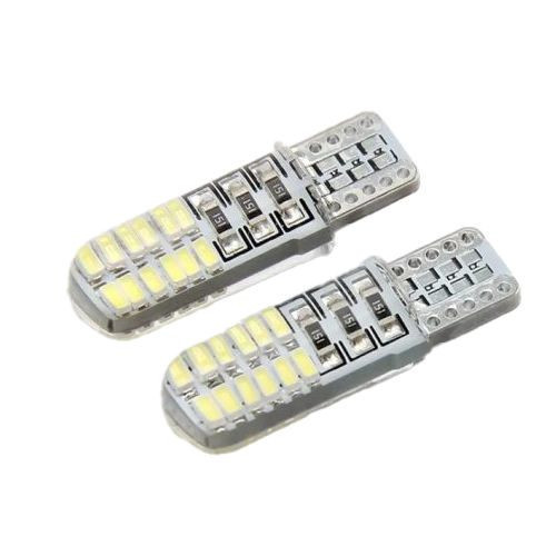 Image of SMD-W07873 T10-24SMD Led CANBUS izzó - fehér - 12-24V - párban