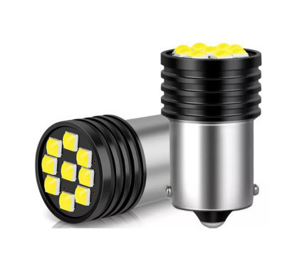 Image of SMD-1157-9SMD LED izzó - 21/5W - fehér - 12-24V - párban