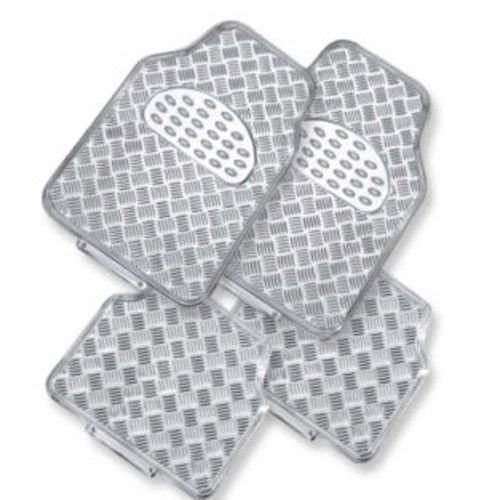 Image of 4 részes autós gumiszőnyeg szett univerzális króm