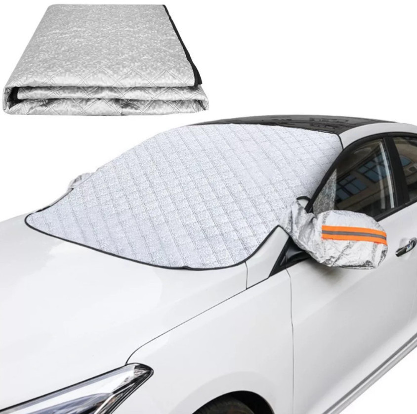 Image of Mágneses szélvédő és tükör takaró ponyva - 4 évszakos