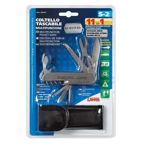 Image of 11 részes túlélőkészlet rozsdamentes acélból