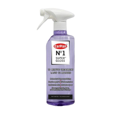 CarPlan CSG600 No.1 Super Gloss univerzális ápoló, fényesítő - 600ml CarPlan CSG600 No.1 Super Gloss univerzális ápoló, fényesítő - 600ml