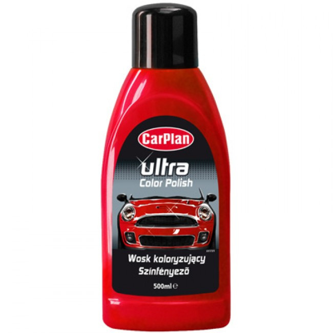 CarPlan Ultra színpolír - piros színű, 500ml CarPlan Ultra színpolír - piros színű, 500ml