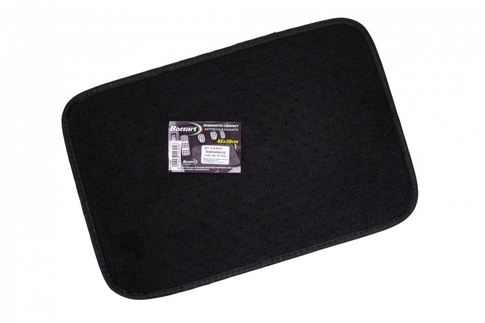Image of Bottari Zerbinotto - szövet autószőnyeg, 1db-os, 45x30cm, fekete