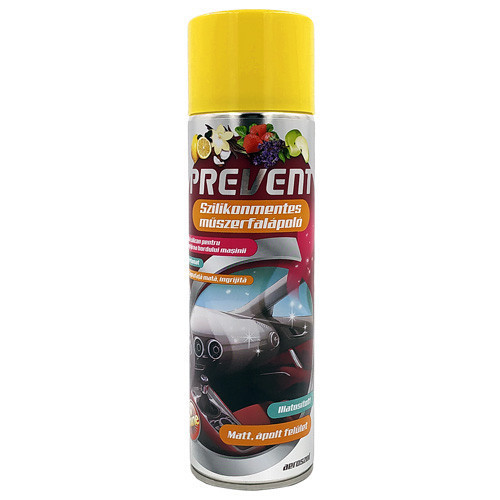 Image of Prevent szilikonmentes matt műszerfalápoló spray - citrom - 500ml