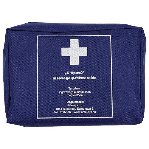 Image of C típusú mentőláda gyöngyvászon táskában