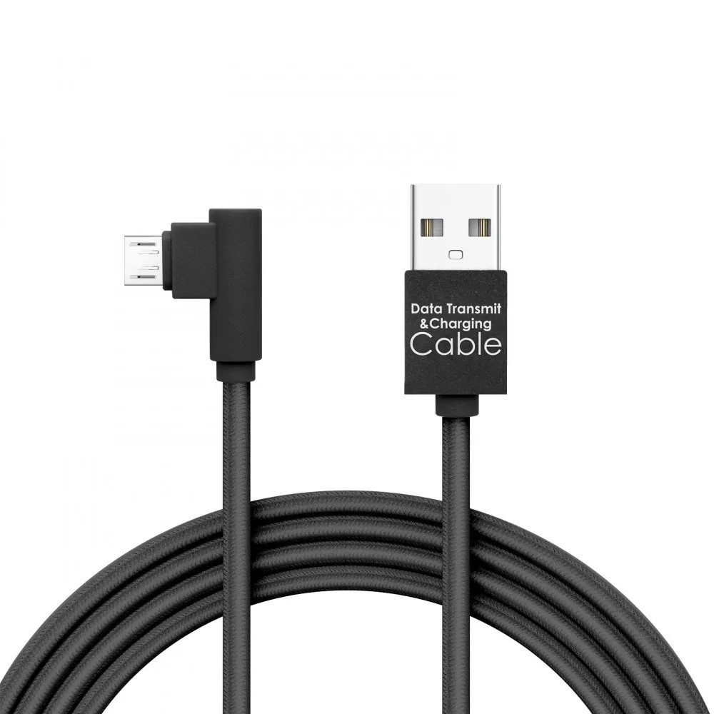 Image of Delight Micro USB adatkábel - fekete - 100cm
