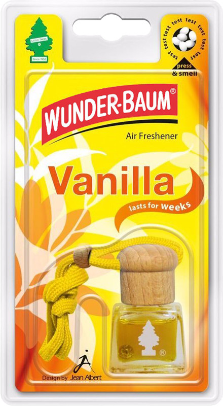 Wunder-Baum Bottle autóillatosító, 4,5 ml, Vanilla Wunder-Baum Bottle autóillatosító, 4,5 ml, Vanilla