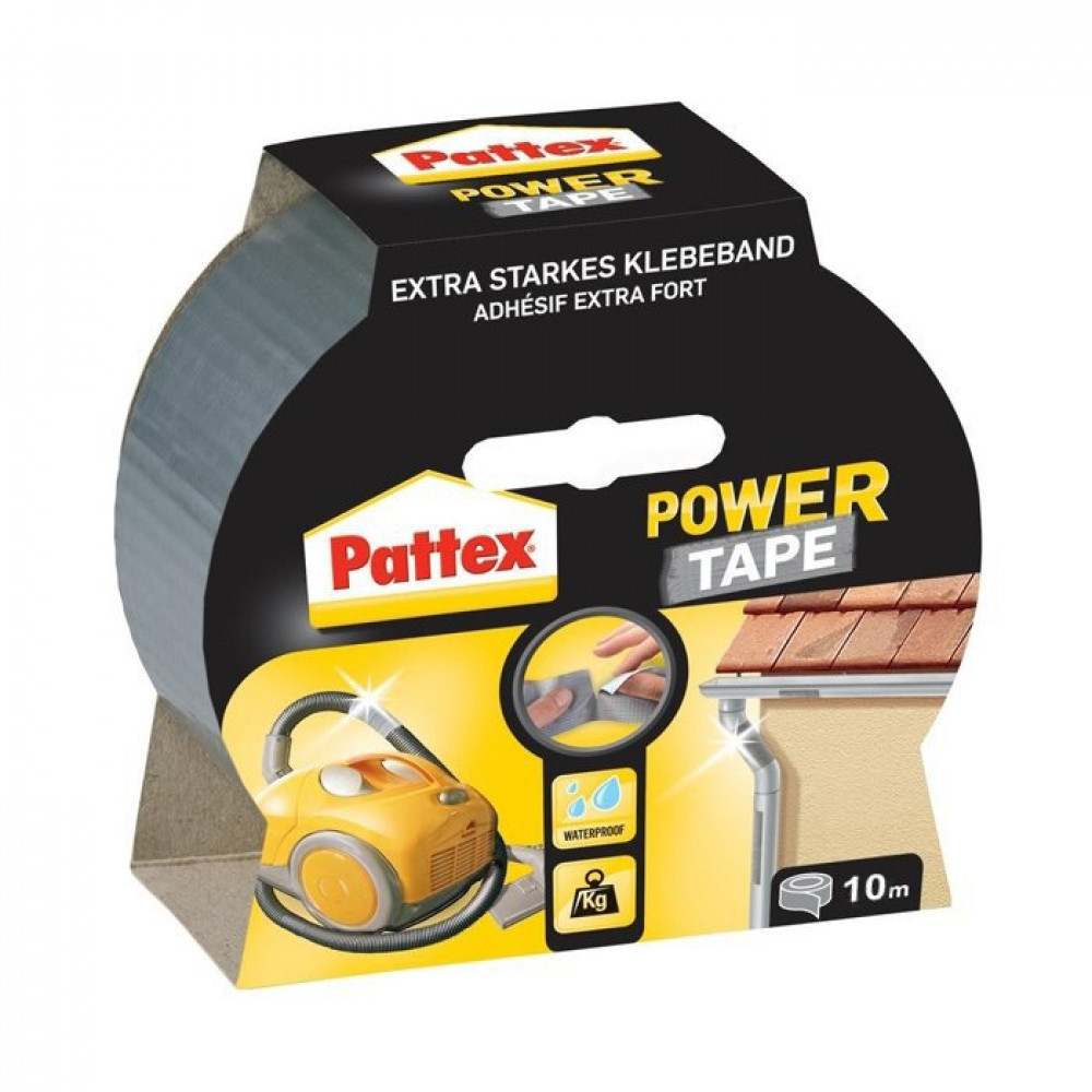 Image of Pattex Power Tape ragasztószalag - ezüst - 10m