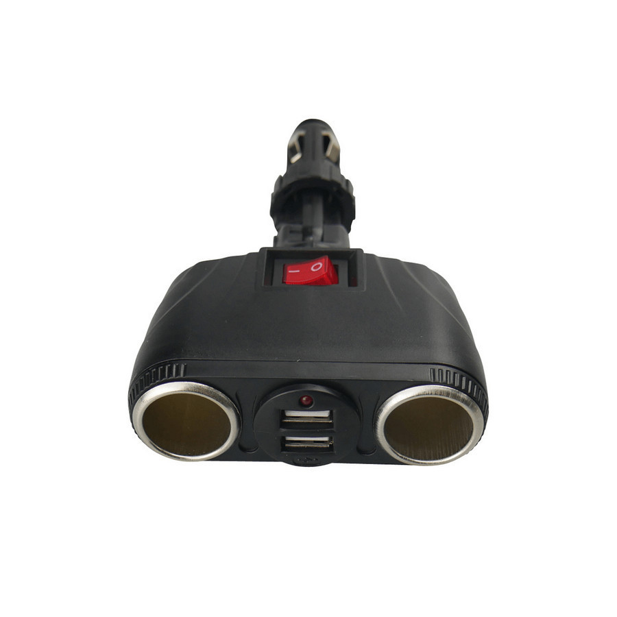 Image of All Ride 4-es szivargyújtó elosztó - kapcsolható/dönthető - 12/24V