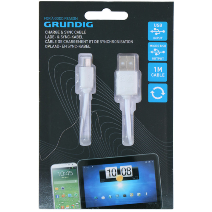 Image of Grundig - microUSB adatkábel - 1m