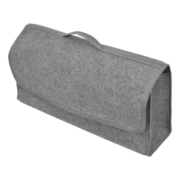 Carpoint - csomagtér táska - 50x24x15cm, szövet, szürke Carpoint - csomagtér táska - 50x24x15cm, szövet, szürke