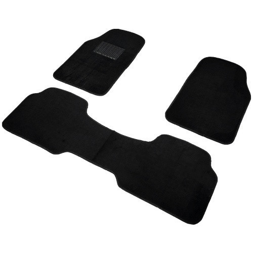 Image of Autószőnyeg textil 3 részes szett, taposóbetéttel, 70x45, 43x132