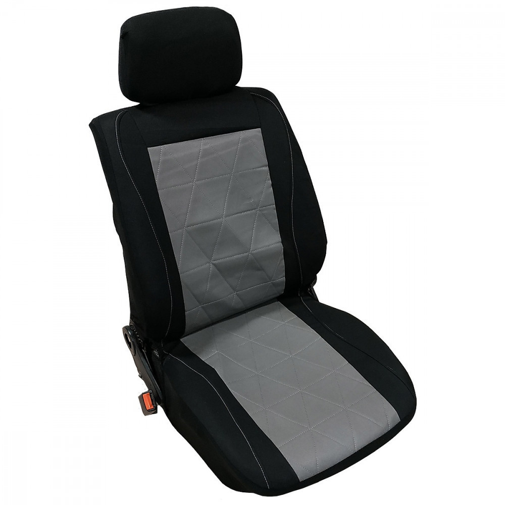 Image of 8 részes üléshuzat cipzáras, fekete szürke színű