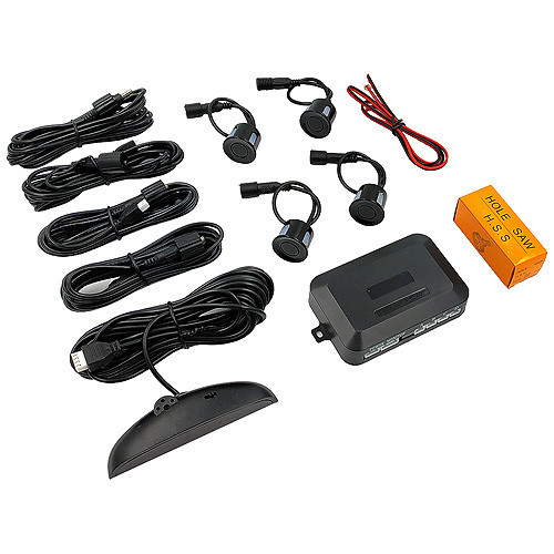 Image of Tolatóradar LCD kijelzővel - 4 szenzoros