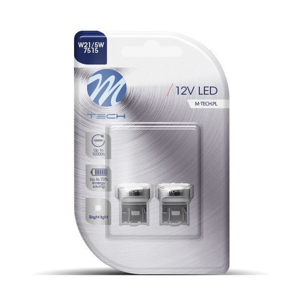 Image of M-Tech LED izzó T20 W21/5W - párban