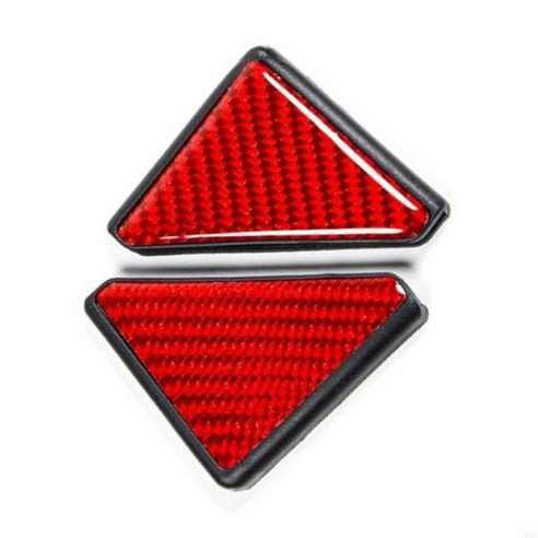 Image of Ajtó sarokvédő - öntapadós - piros karbon - pár