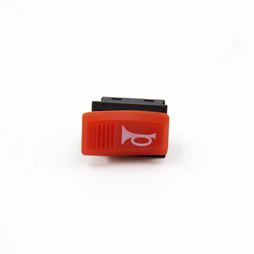 Image of Kürt nyomógomb - piros - 2 lábú, 220V