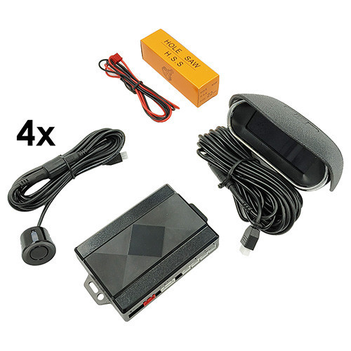 Image of 4 szenzoros tolatóradar LCD kijelzővel